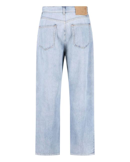 MM6 by Maison Margiela Blue Straight Jeans for men