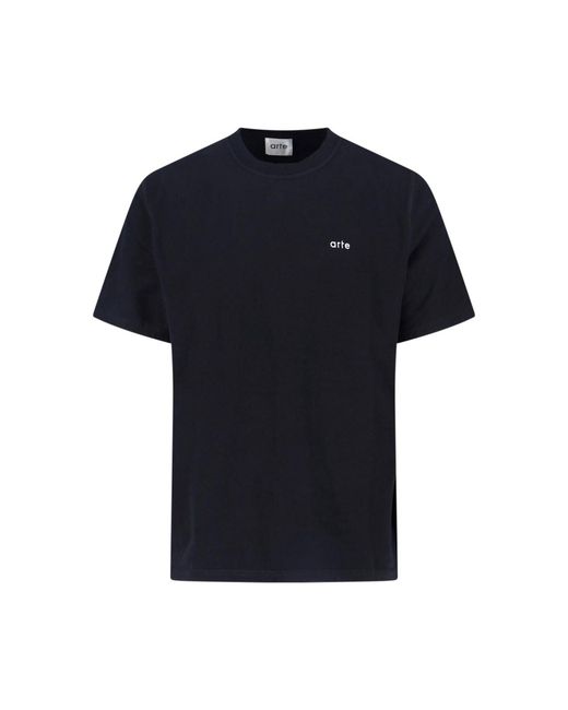 Arte' Black T-Shirt "Back Poster" for men