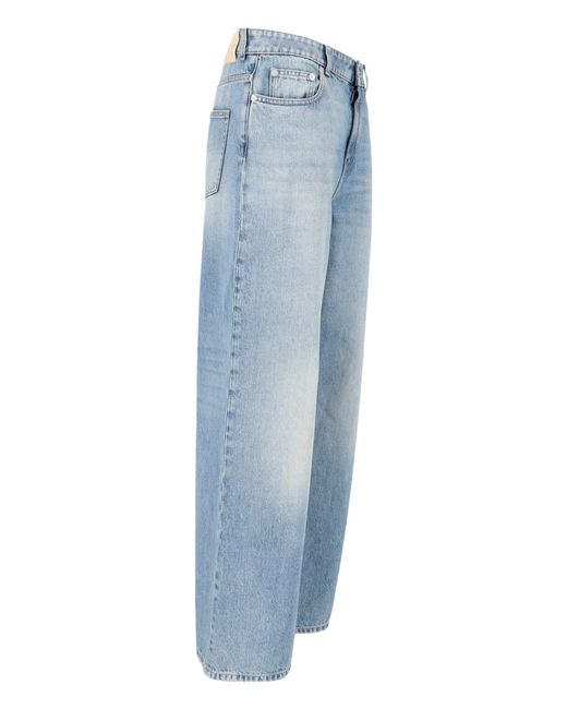 McQueen Blue Jeans Cotton