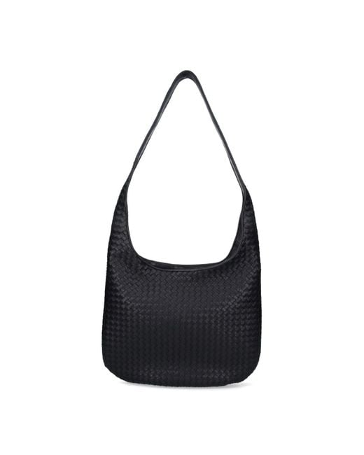 Bottega Veneta Black "Veneto" Crossbody Bag for men