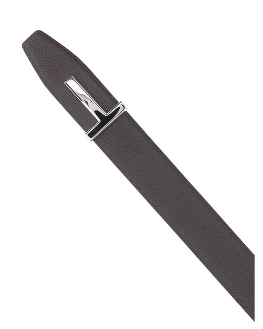 Tom Ford Black Belts Upper: Calf Leather for men