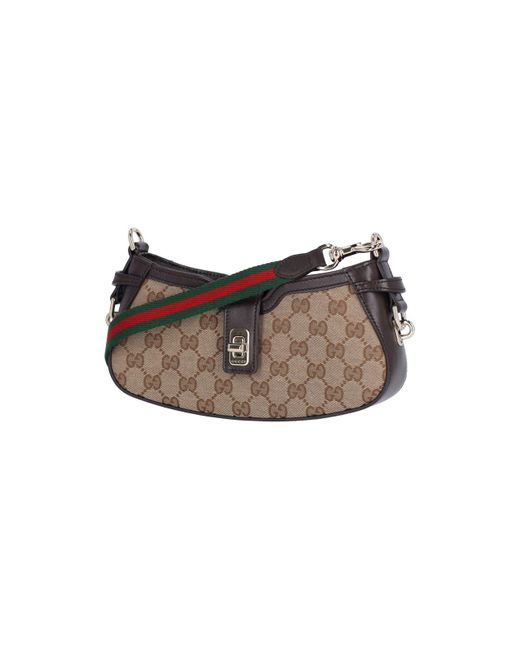Gucci Natural 'moon Side' Mini Shoulder Bag