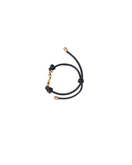 Saint Laurent White Bracelet “Cassandre”