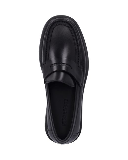 Ferragamo Black 'penny' Loafers for men