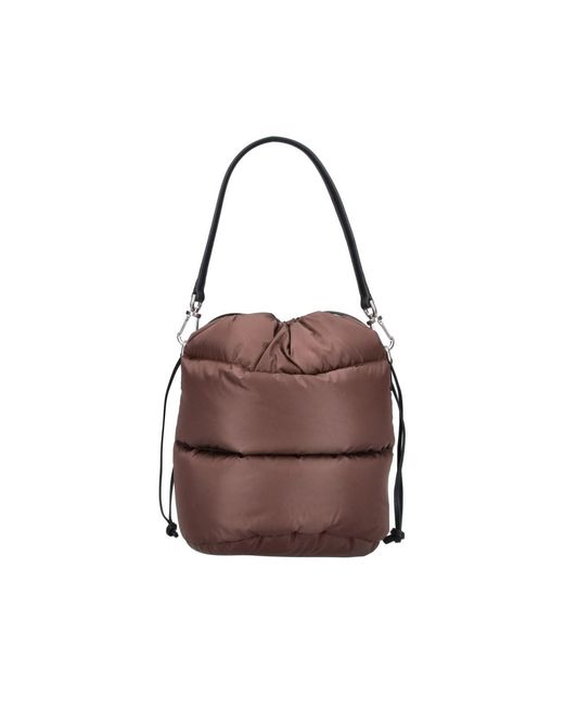 Moncler Brown Bucket Bag “Caradoc”