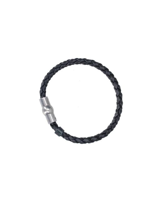 Mulberry White Bovine Leather Bracelet With Brass Hardware