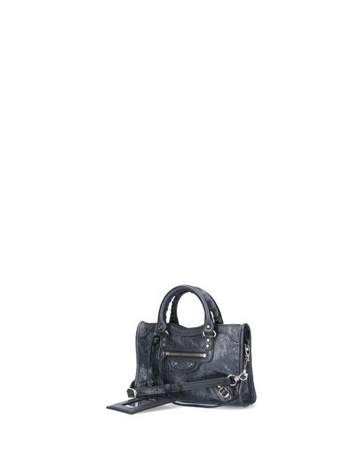 Balenciaga Classic Nano City Bag in Gray - Lyst