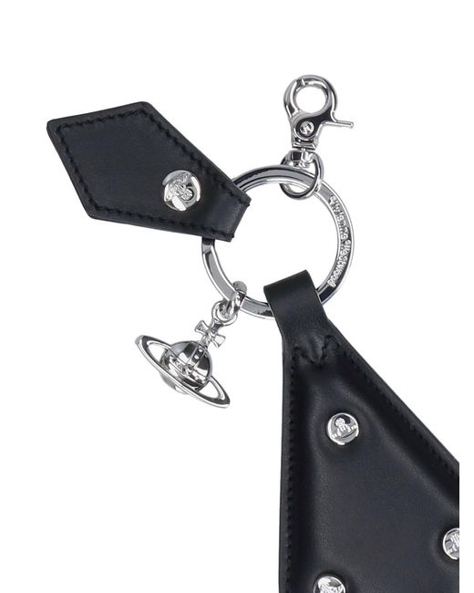 Vivienne Westwood White Keychains Calf Leather