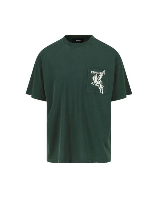 Represent Green 'mascot' T-shirt for men