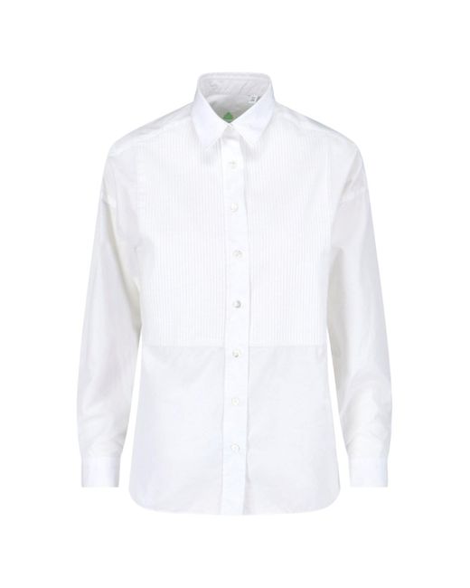 Finamore 1925 White 'grace' Shirt
