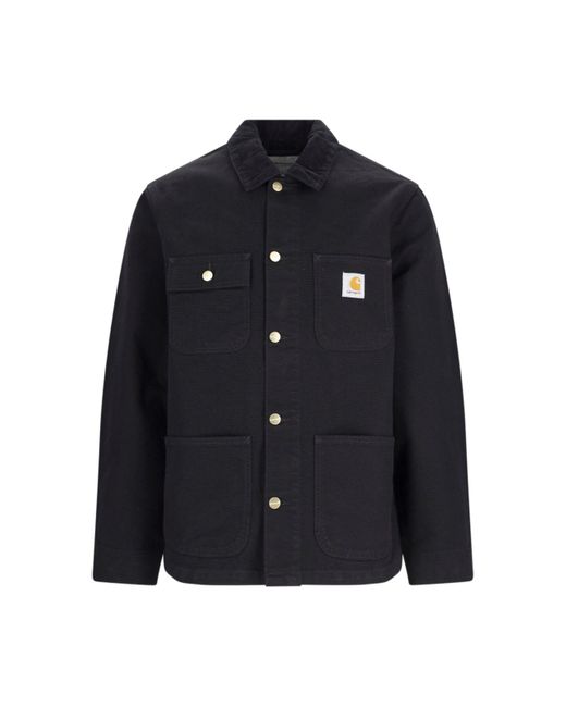 Carhartt Black Gold Button Jacket for men