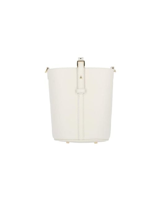 Patou White Jp Small Bucket Bag