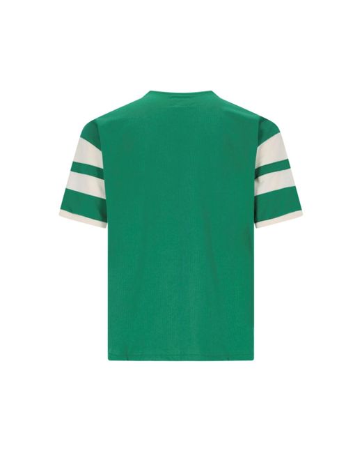 T-Shirt Logo di Rhude in Green da Uomo
