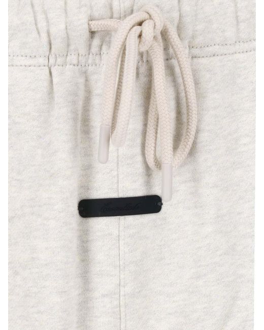 Fear Of God White Essential Fleece Jogger Pants for men