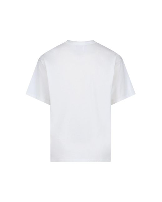Magliano White Printed T-shirt for men