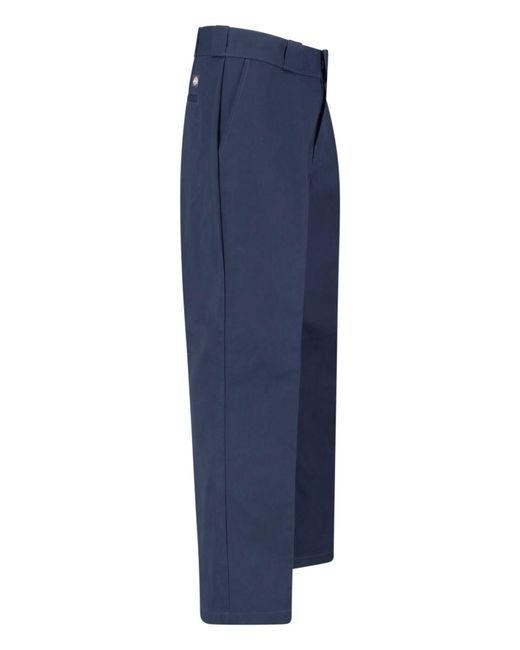 Dickies Blue Work Pants "Loose 877" for men
