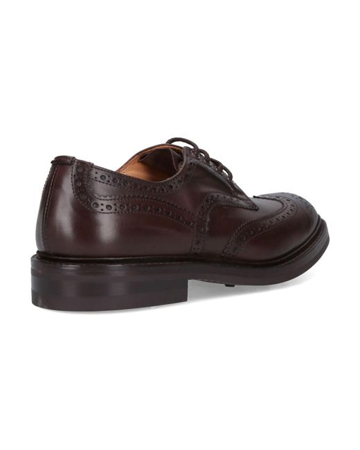 Tricker's Brown "Bourton Brogues" Derbies for men