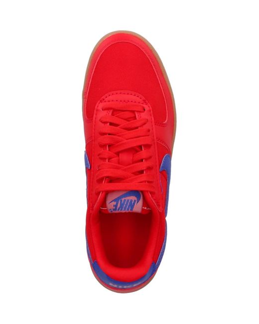 Nike Red Sneakers Fabric