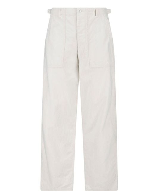 Kaptain Sunshine White Sweatpants “Baker” for men