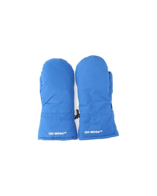 Off-White c/o Virgil Abloh 'bounce Ski Mittens' Gloves in Blue for Men |  Lyst