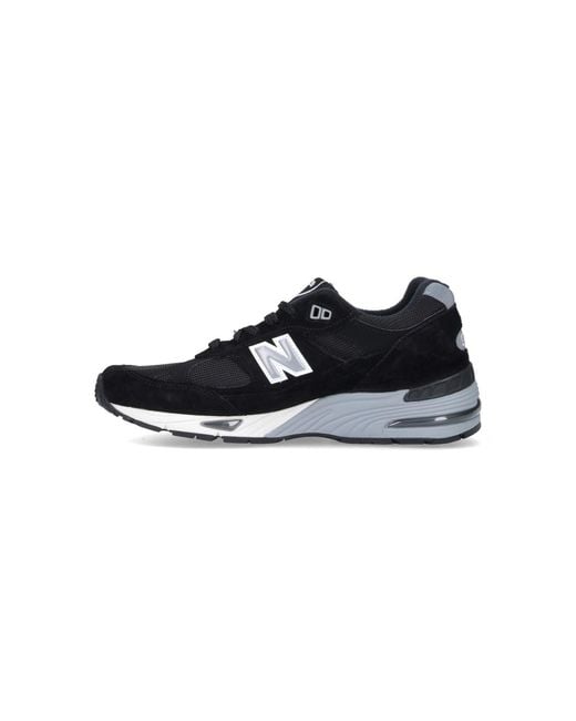 New Balance Black Sneakers Pelle for men