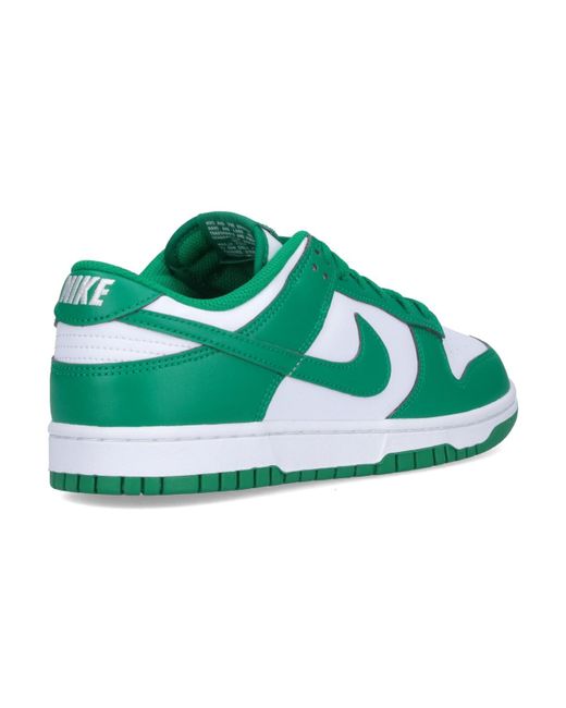 Nike Green Dunk Low Retro Sneakers for men