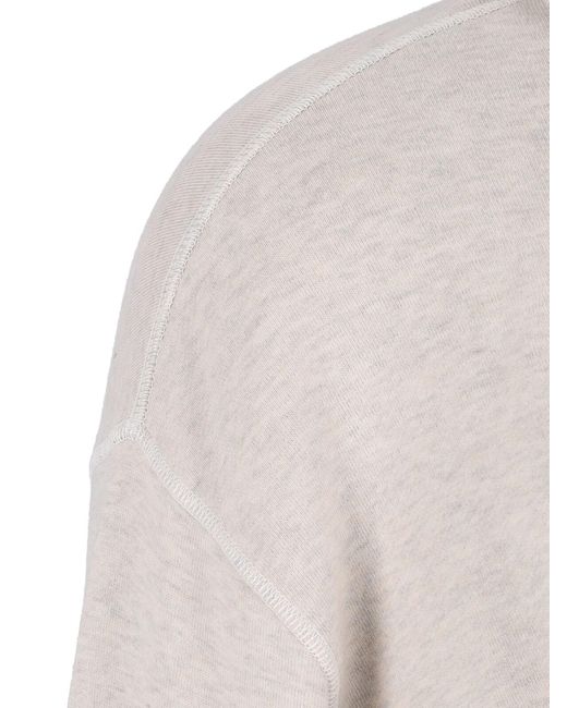 Prada White Logo Hoodie for men