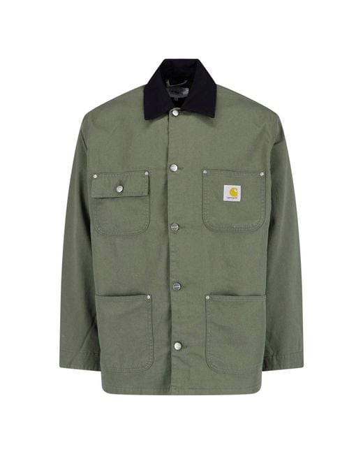 Carhartt Green Jacket "Og Chore Coat" for men