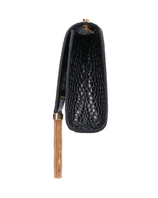 Borsa Media "Kate" di Saint Laurent in Black