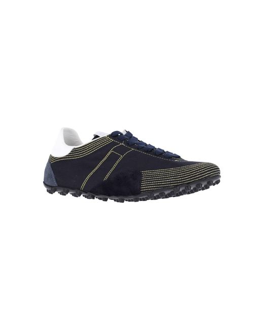 Maison Margiela Blue Low-Top Lace-Up Sneakers for men