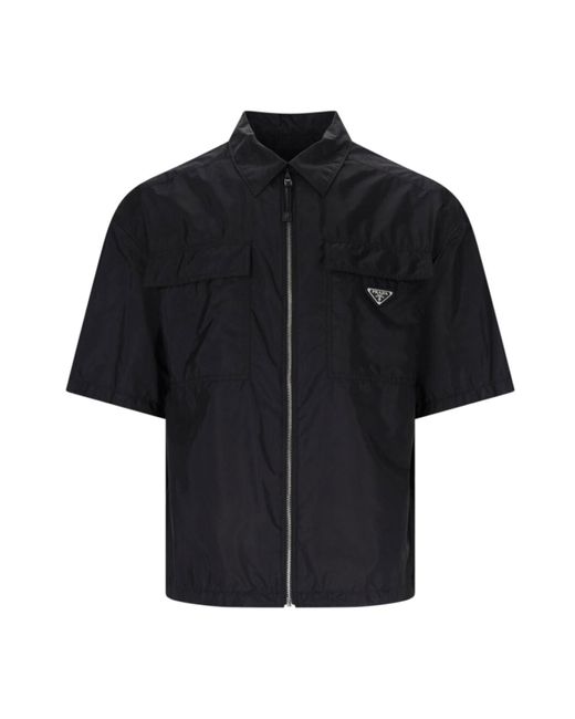 トップス 2002aw PRADA zip shirt 2002aw PRADA zip shirt