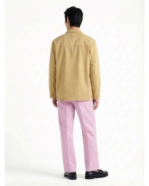 Prada Metallic Cotton Jacket for men