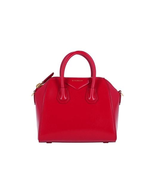 Givenchy Red Mini Handbag "Antigona"