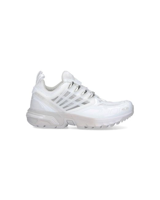MM6 by Maison Margiela White X Salomon "Acs Pro Outdoor" Sneakers