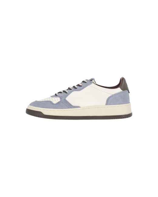 Autry White Leather Sneakers for men