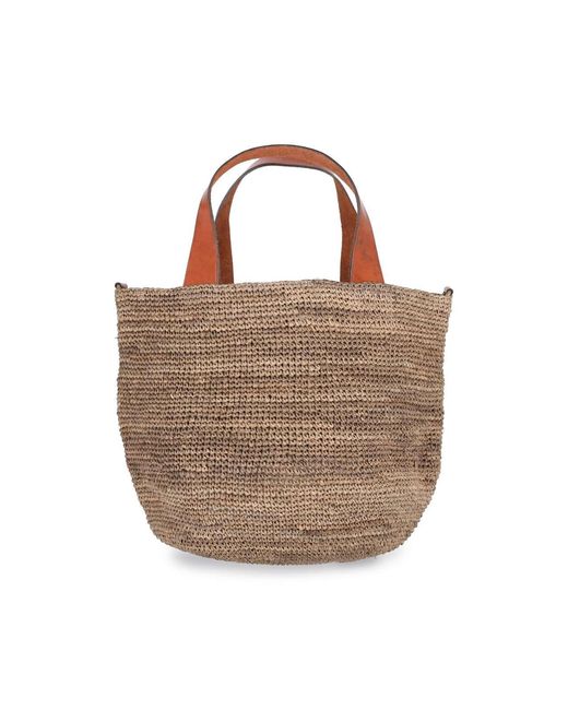 IBELIV Brown Tote Bag "Mirozy"