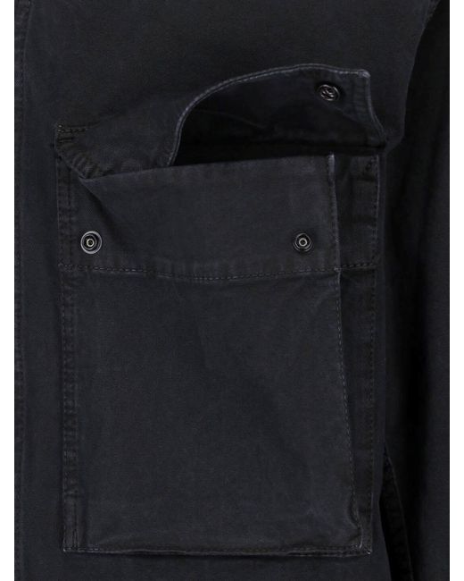 Stone Island Blue Zip Jacket for men