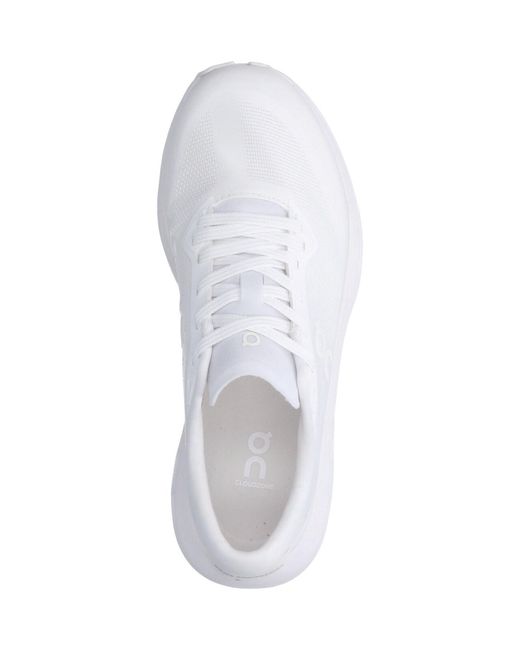 On Shoes White Sneakers "Cloudze"