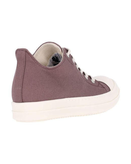 Rick Owens Pink Sneakers “Low”