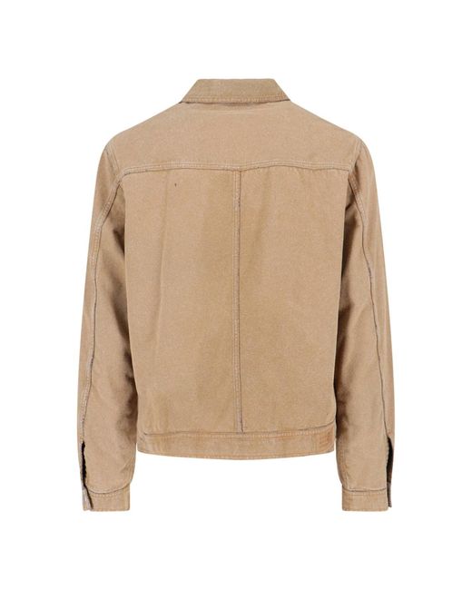 MM6 by Maison Margiela Natural Jacket "Trucker" for men