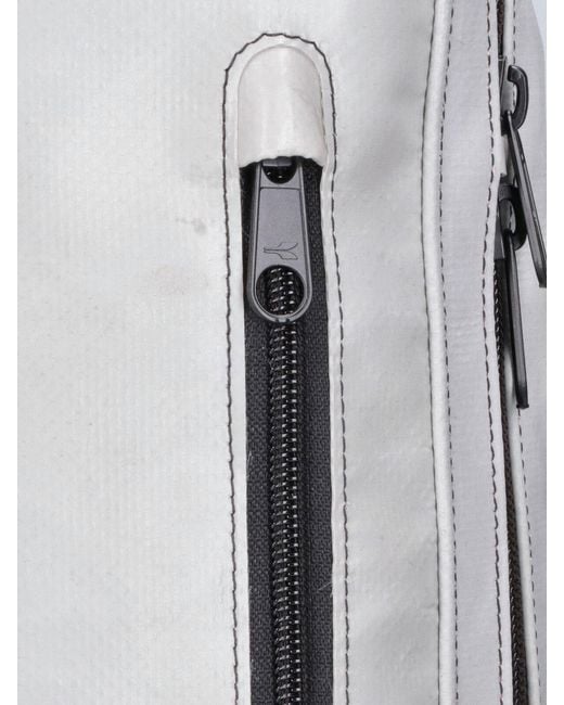Freitag Gray Backpack "F306 Hazzard"