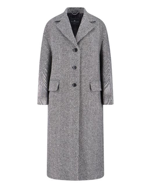 Cappotto Maxi di Ermanno Scervino in Gray