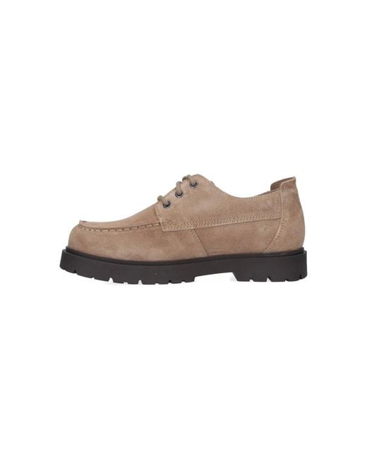 Birkenstock Brown Light & Natural 100% Leather Flat Sandals