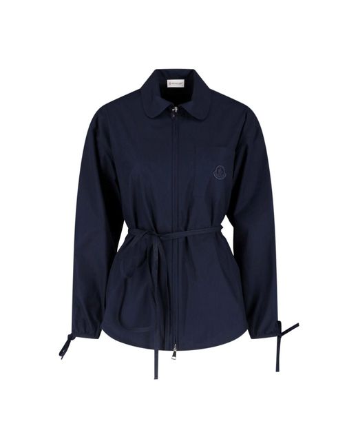 Moncler Blue Shirt Jacket