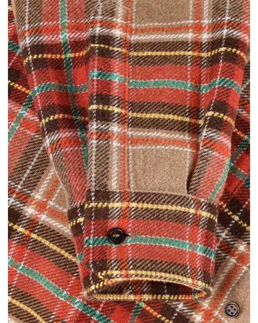 DSquared² Brown Shirt "D2 Cottage Military" for men