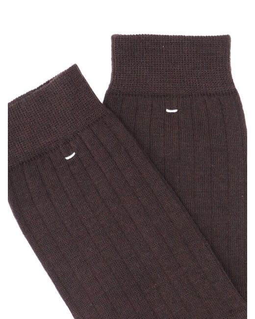 Maison Margiela Purple Tabi Socks