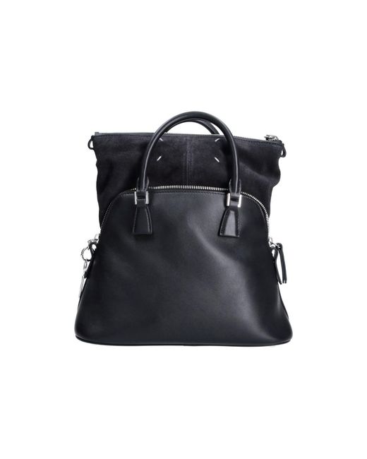 Maison Margiela Black Mini Handbag “5 Ac Soft”