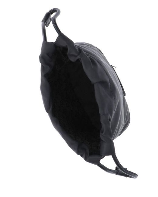 Anya Hindmarch Black Bucket Pouch "Eyes"