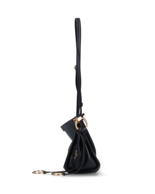 Alaïa Black 'Le Click East West' Small Shoulder Bag