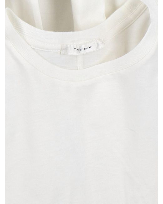 The Row White T-Shirt "Luke" for men